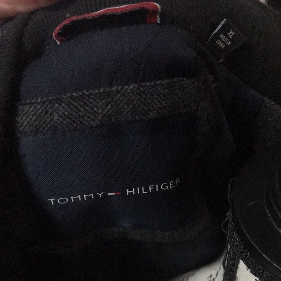 Tommy Hilfiger XL Wool blend coat - awesome coat - Picture 11 of 15